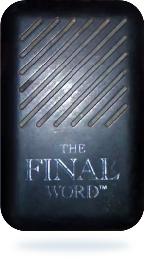 The Final Word